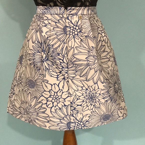 Annarita N Brocade floral skirt Made in Italy - Picture 4 of 8